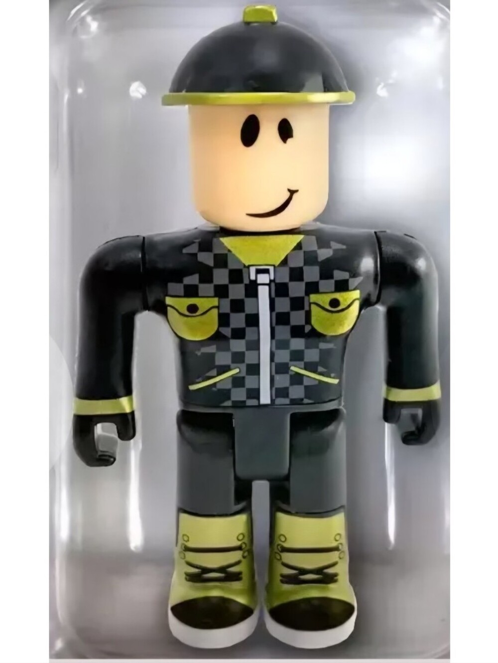ROBLOX Builderman Series 1 Mini Action Figure Jazwares Classic Toy w/ Helmet